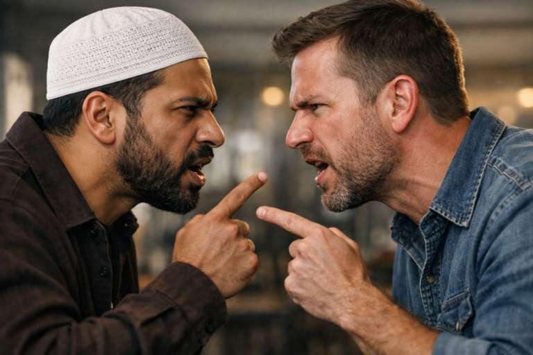 When Anger Dresses Up as Faith